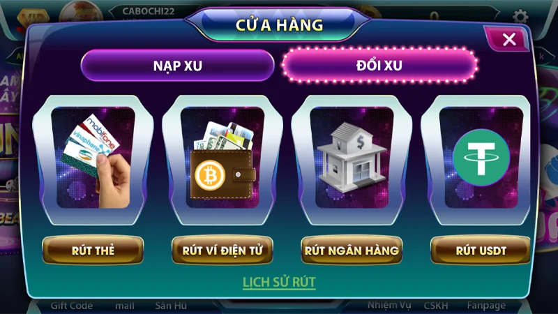 Tính năng rút tiền tại Sun52 luôn được tối ưu hóa thuận tiện và nhanh chóng